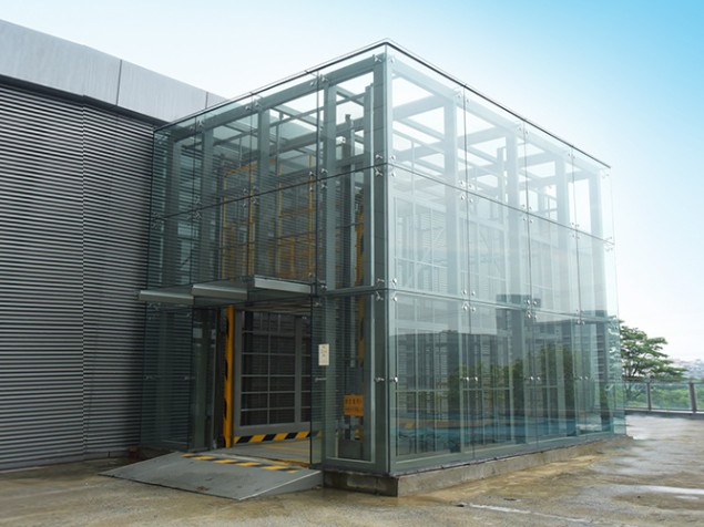 玻璃幕墻直頂式升降機