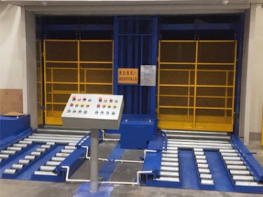 帶輸送線或鏈板線直頂式升降臺(tái)系列