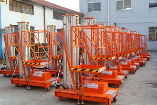 單桅柱鋁合金液壓升降平臺(tái)質(zhì)量好