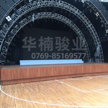 學校大型伸縮舞臺