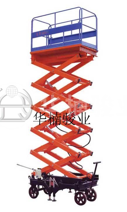 剪叉式升降平臺(tái)支腿壞了如何修理？